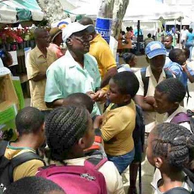 Teaching at Agrofest 2016, Barbados